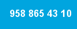 958 865 43 10 958 865 43 10